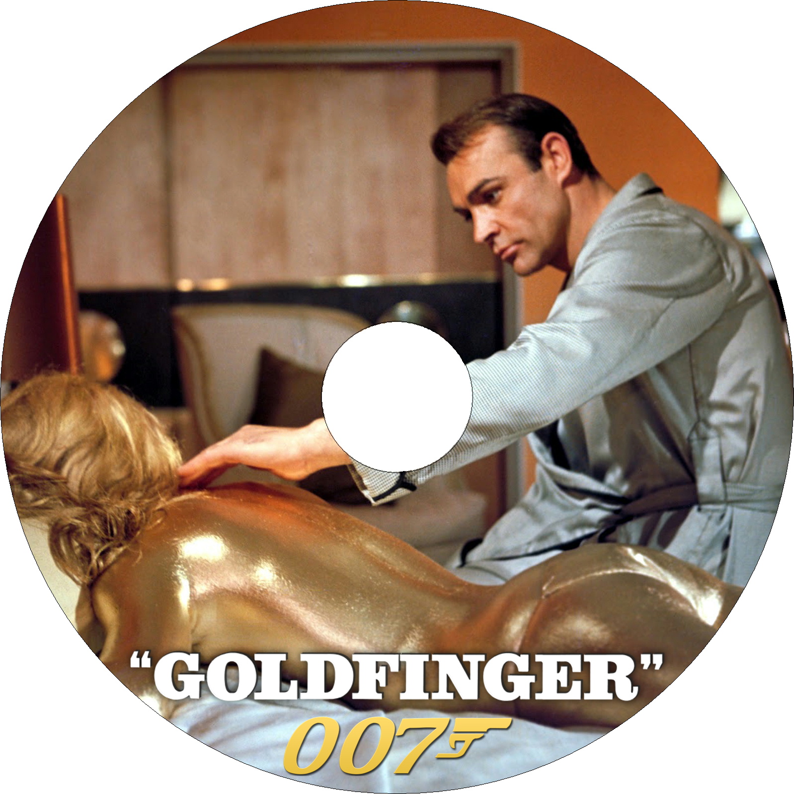 007 ゴールドフィンガー　ラベル
