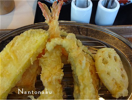 NANTONAKU　０２－０１　お出かけ先で天ぷら定食　ちょっと失敗　1