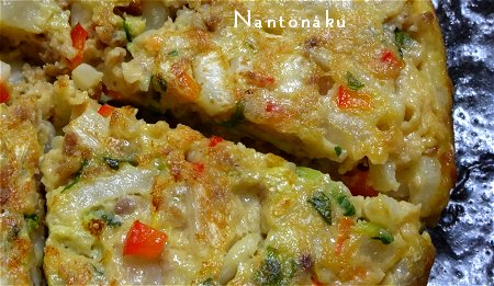 NANTONAKU　０７ー１４　食材消化の　オリジナルnantonaku焼き　2