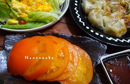 NANTONAKU　０７ー１８　実の密度の濃い　オレンジトマトが美味しい件