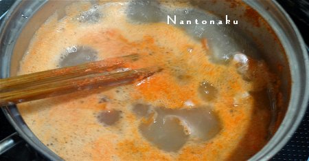 NANTONAKU 09-21 赤海老から　海老噌の旨味とアスタキサンチンをしぼりとる　1