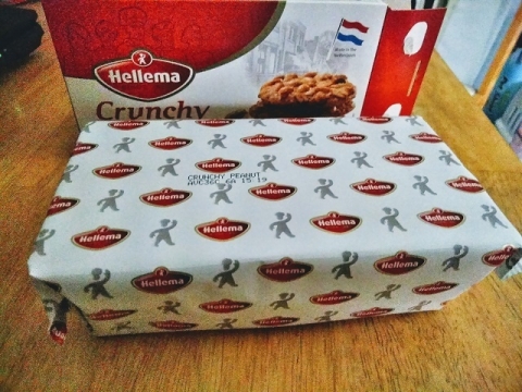 オランダ製ヘレマ社のクランチピーナッツクッキー２