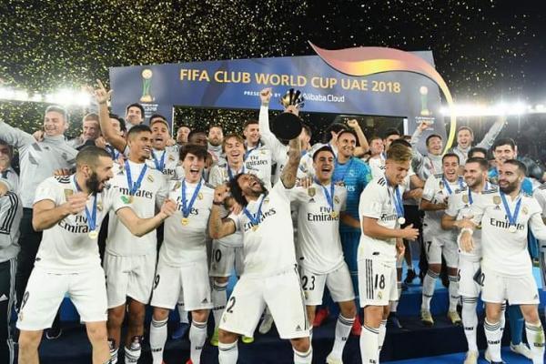 Real Madrid win the Club World Cup for a third year in a row