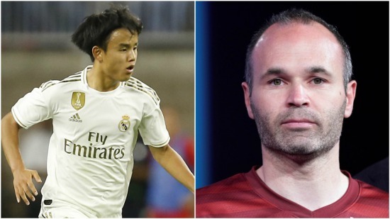 Iniesta Takefusa Kubo Were talking about a player with immense talent