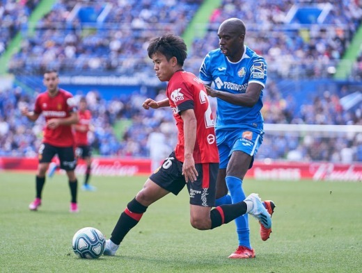 Takefusa Kubo A first La Liga assist